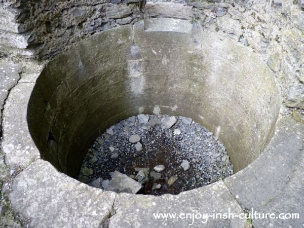 An ingenious medieval fishtank at Ross Abbey, Headford, County Galway.