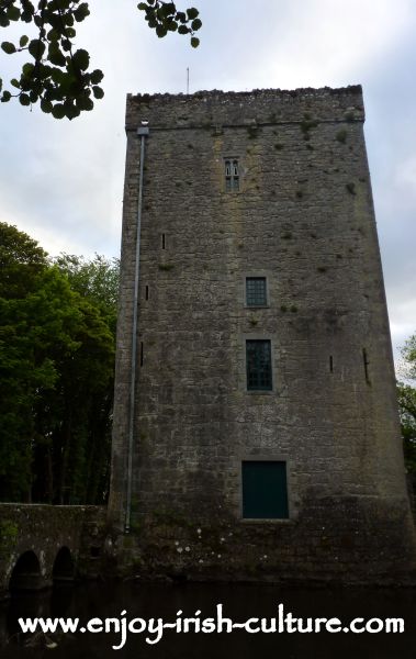 Yeats' Tower near Gort, County Galway, Ireland.